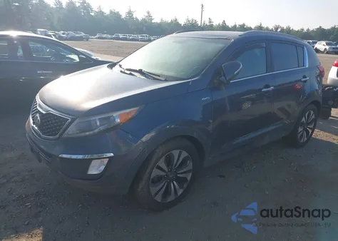 2013 Kia Sportage Sx from USA, damaged, VIN KNDPCCA66D7363684
